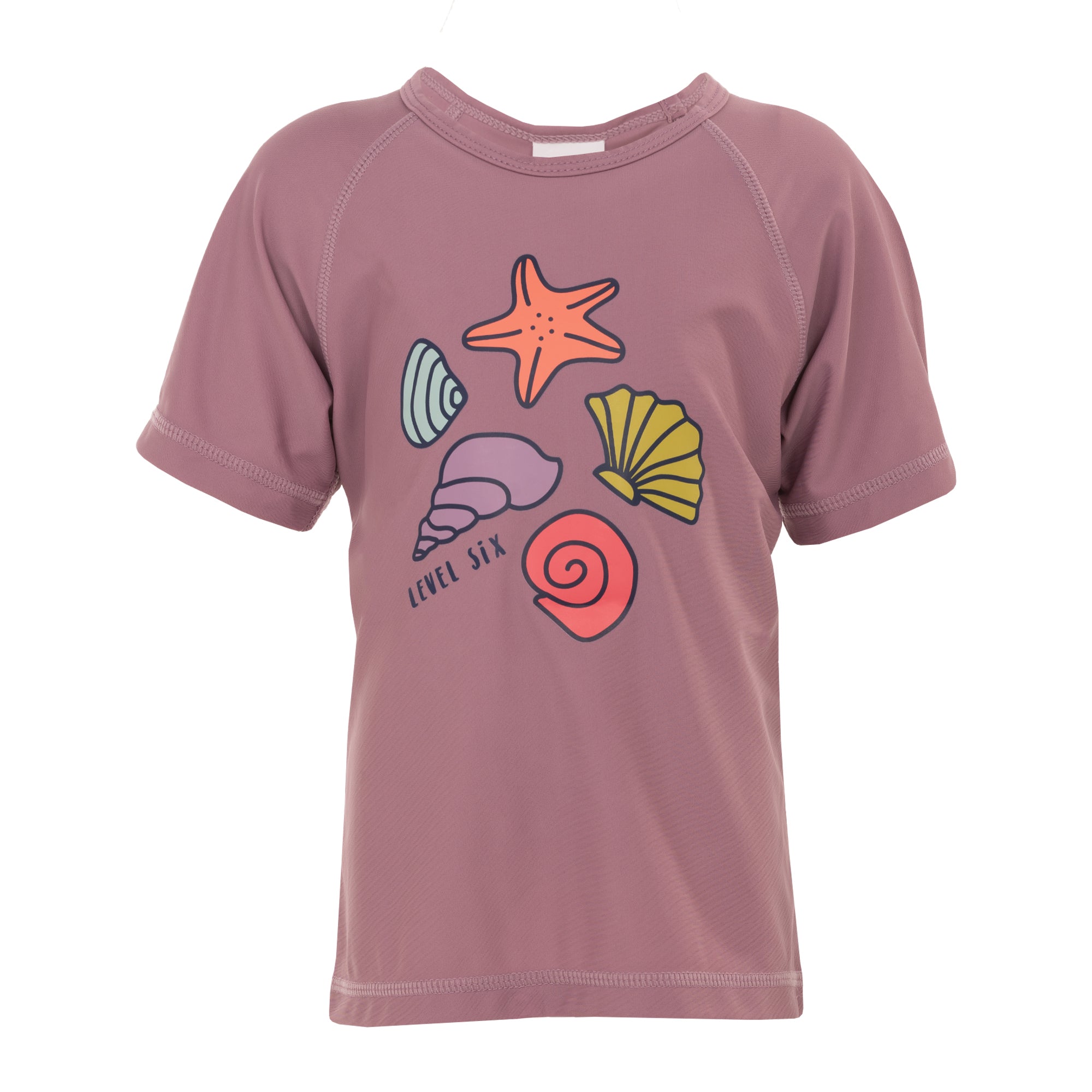 level-6-mackerel-t-shirt-anti-uv-enfant-grape-manches-courtes image 1