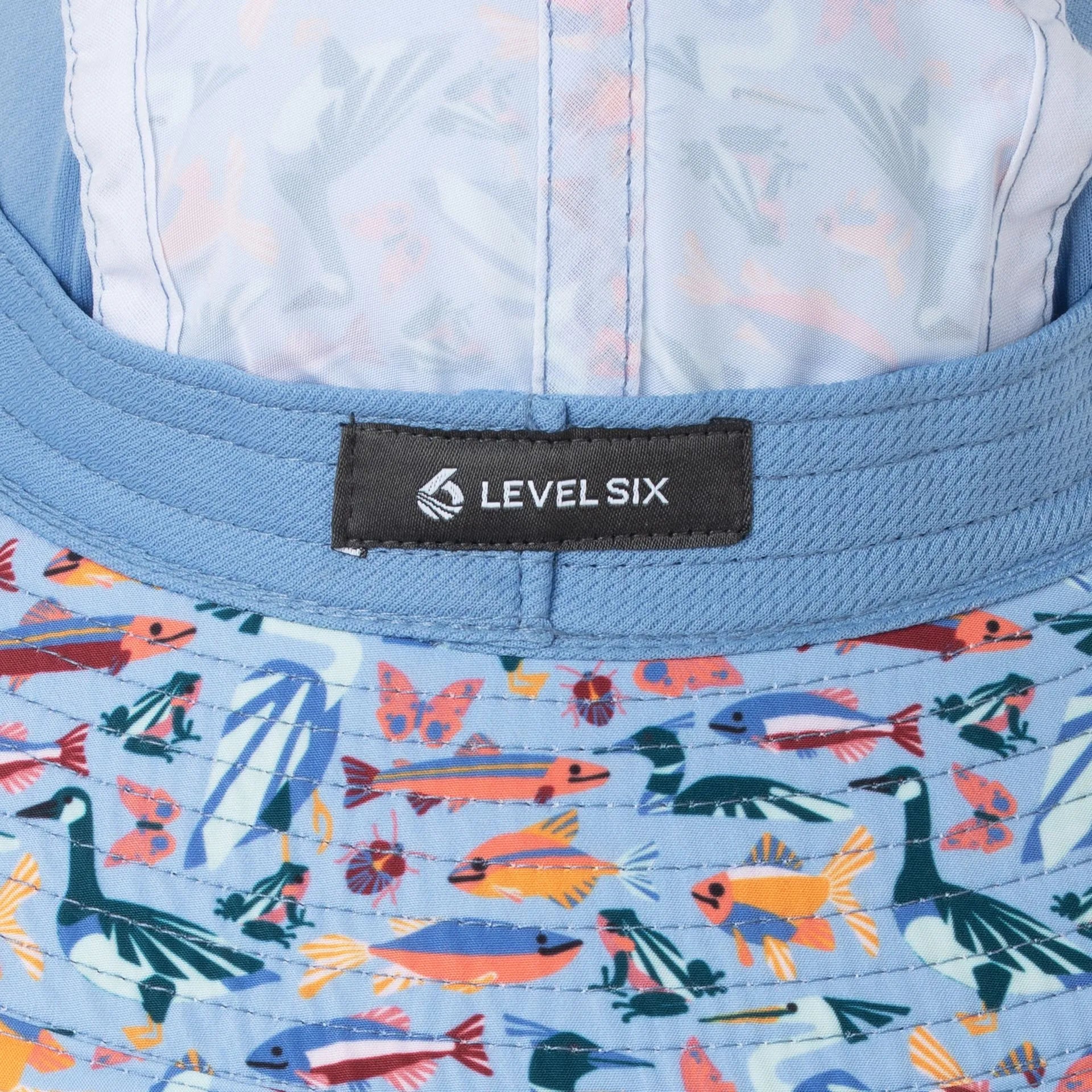 level-6-seashell-chapeau-soleil-enfant-flottant-sangle image 7