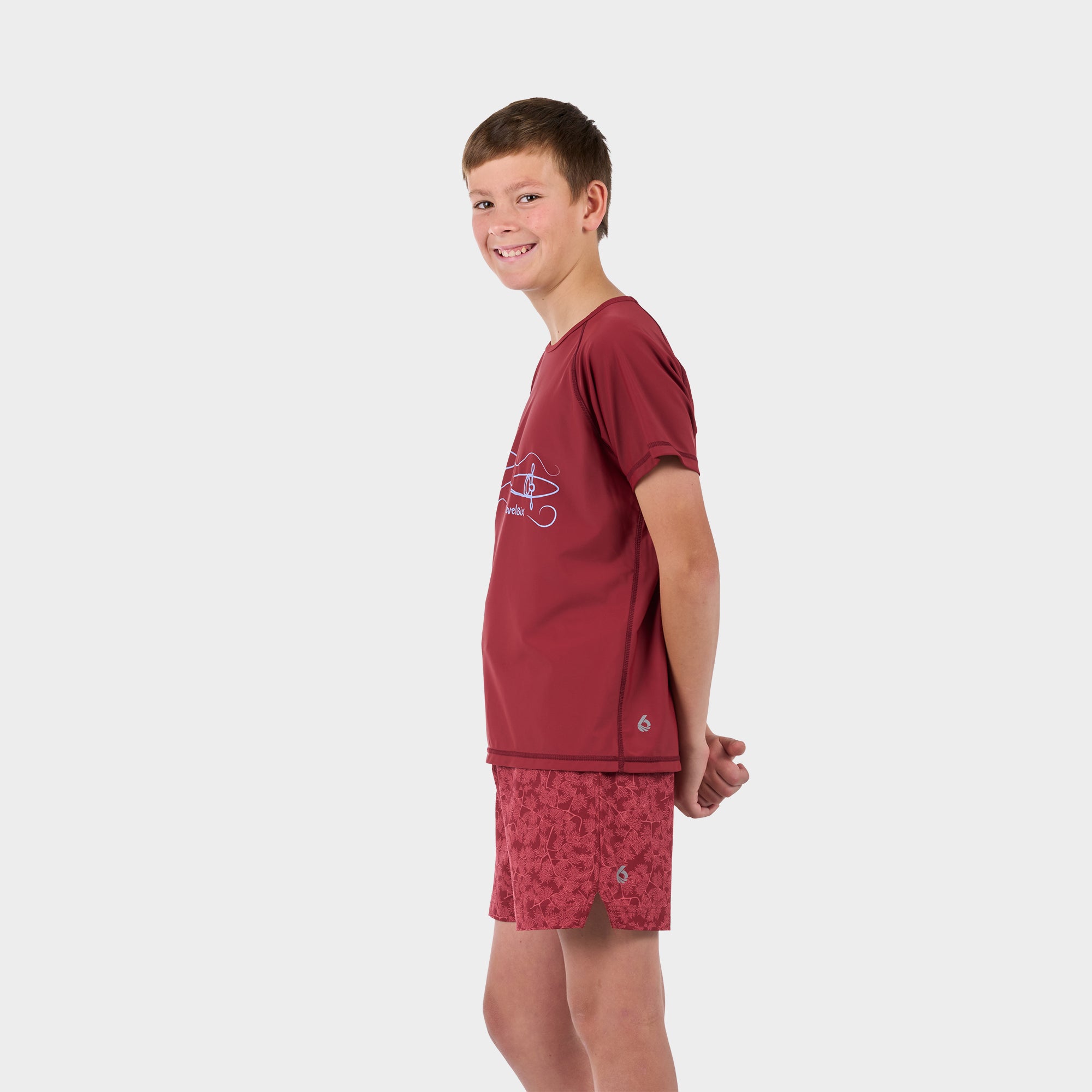 level-6-bodhi-t-shirt-anti-uv-enfant-red-pear-upf-50 image 3