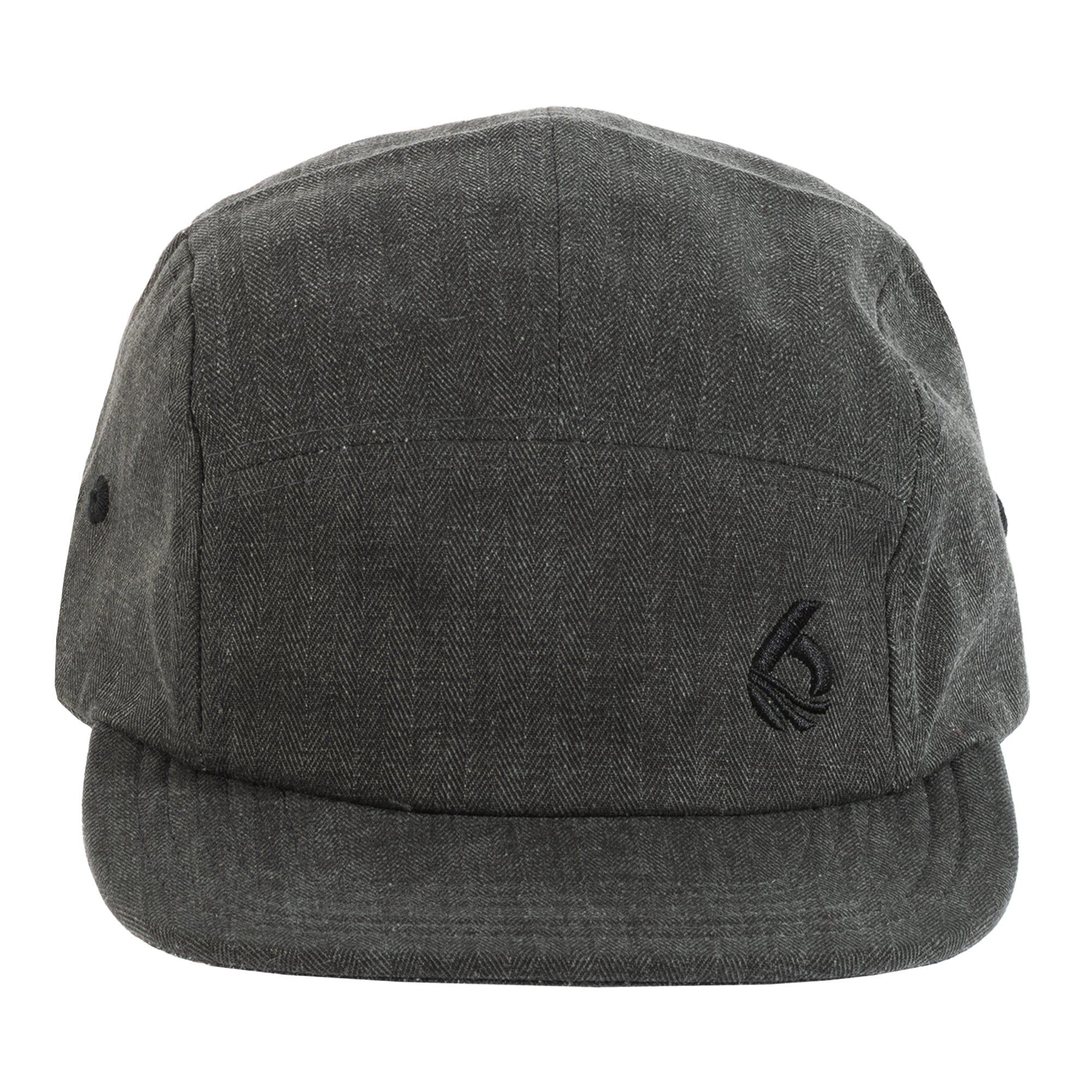 level-6-herring-five-panel-casquette-coal-coton-taille-unique image 1