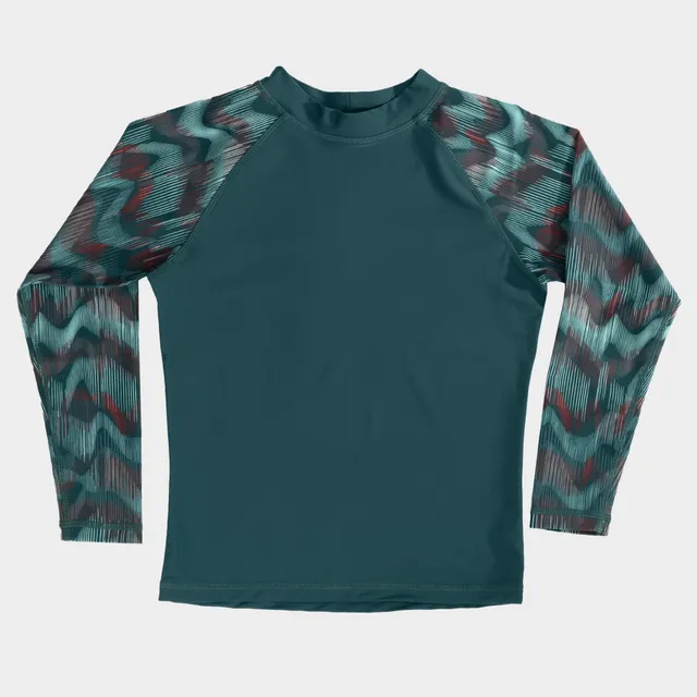 level-6-stella-lycra-anti-uv-enfant-10-ans-deep-teal-upf-50 image 1