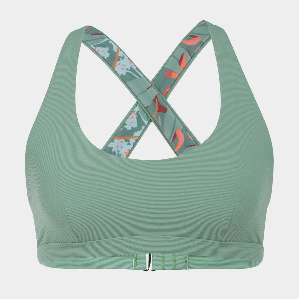 level-6-daisy-haut-de-bikini-r-versible-shale-green-maintien-moyen image 1