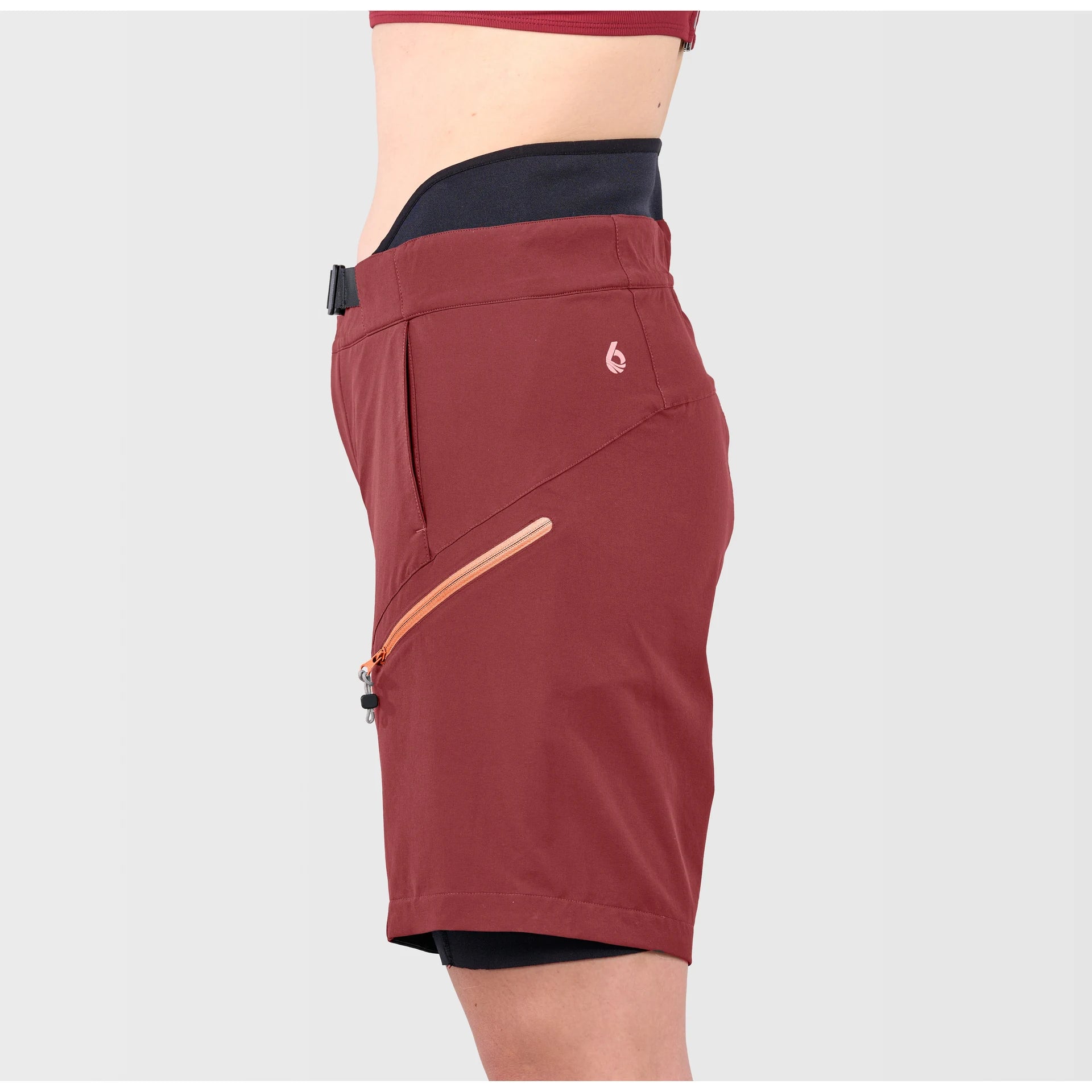 level-6-delta-boardshort-femme-doubl-n-opr-ne-7in-rouge image 6