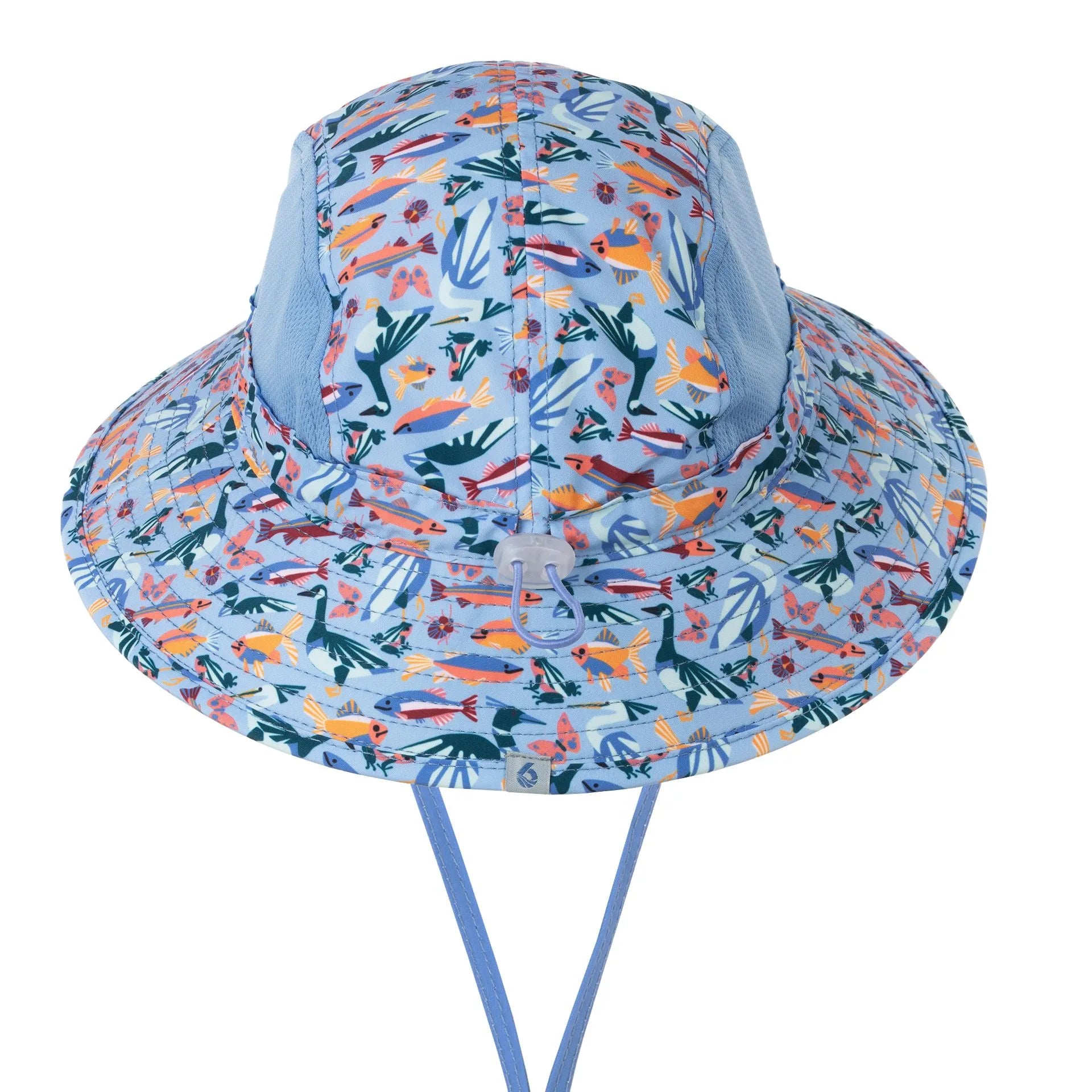 level-6-seashell-chapeau-soleil-enfant-flottant-sangle image 4