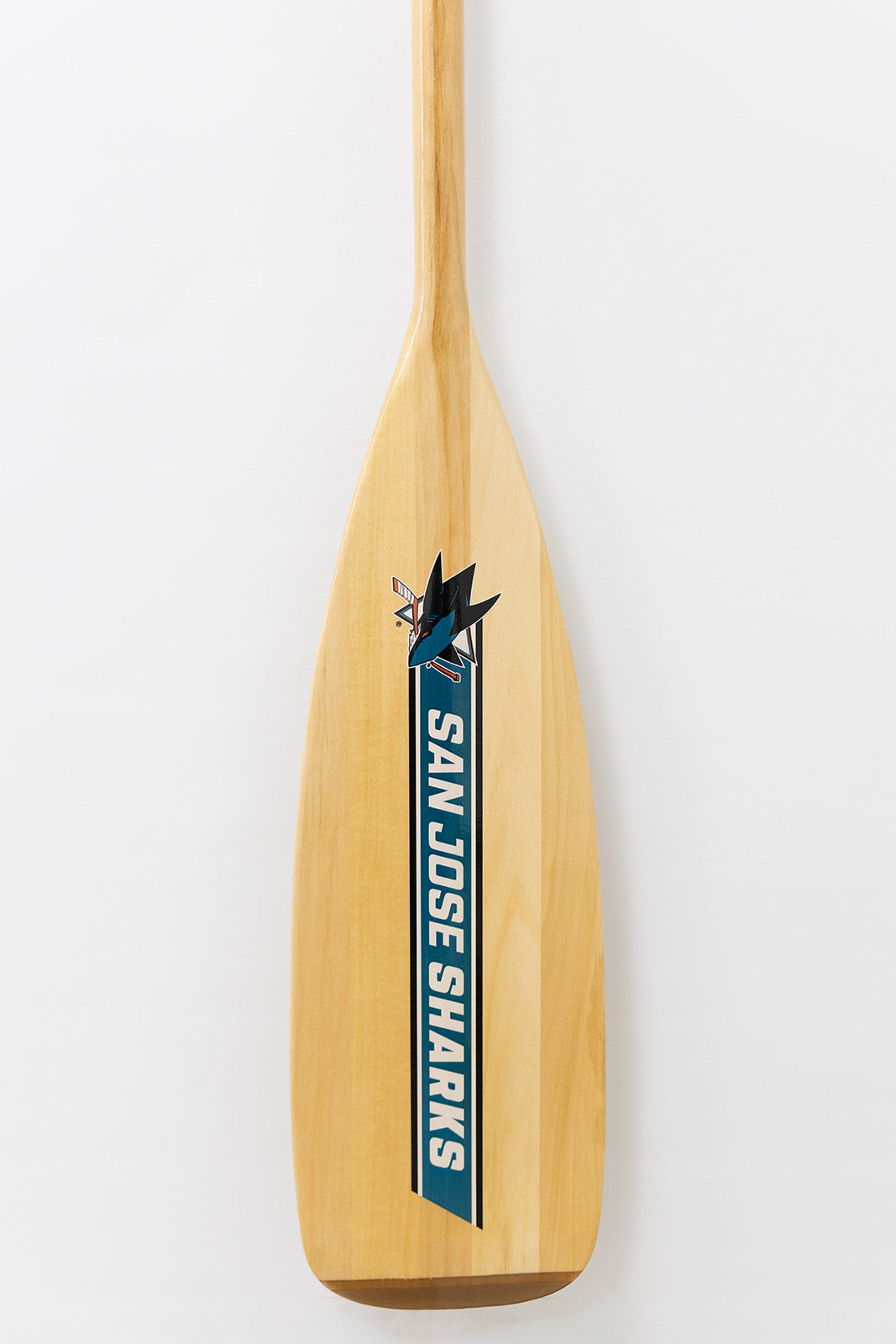grey-owl-scout-pagaie-cano-san-jose-sharks-57-bois-d-co image 1
