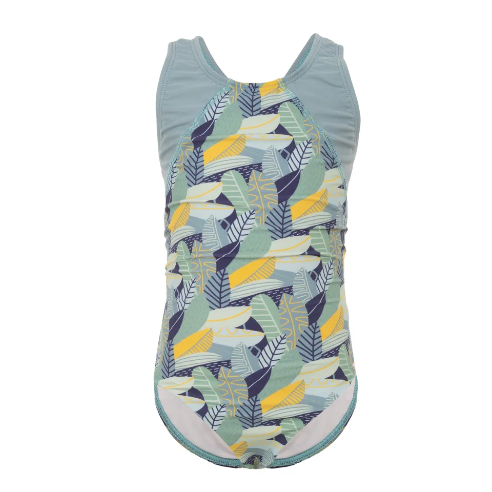 level-6-penny-maillot-une-pi-ce-enfant-foliage-blue-upf-50 image 1