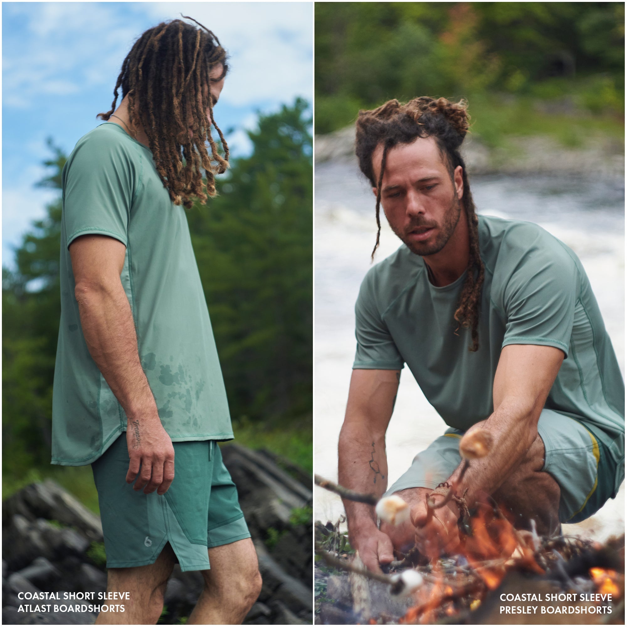 level-6-coastal-t-shirt-anti-uv-homme-hunter image 6