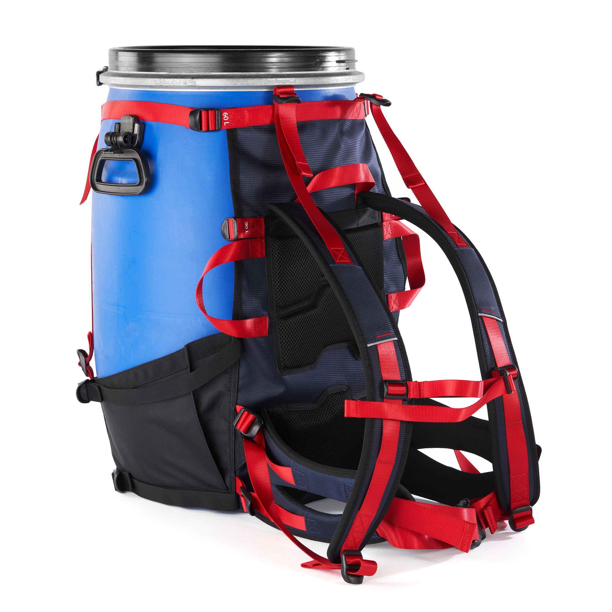 level-6-bad-hass-barrel-pack-sac-portage-bidon-30l-60l image 1