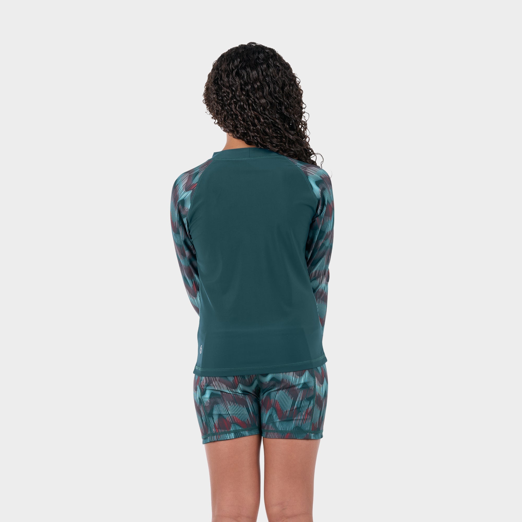 level-6-stella-lycra-anti-uv-enfant-10-ans-deep-teal-upf-50 image 3