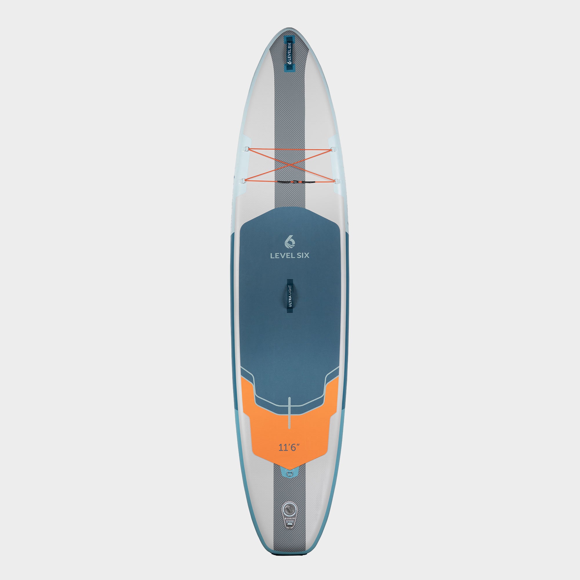 level-6-eleven-six-pack-paddle-gonflable-11-6-tangerine image 1