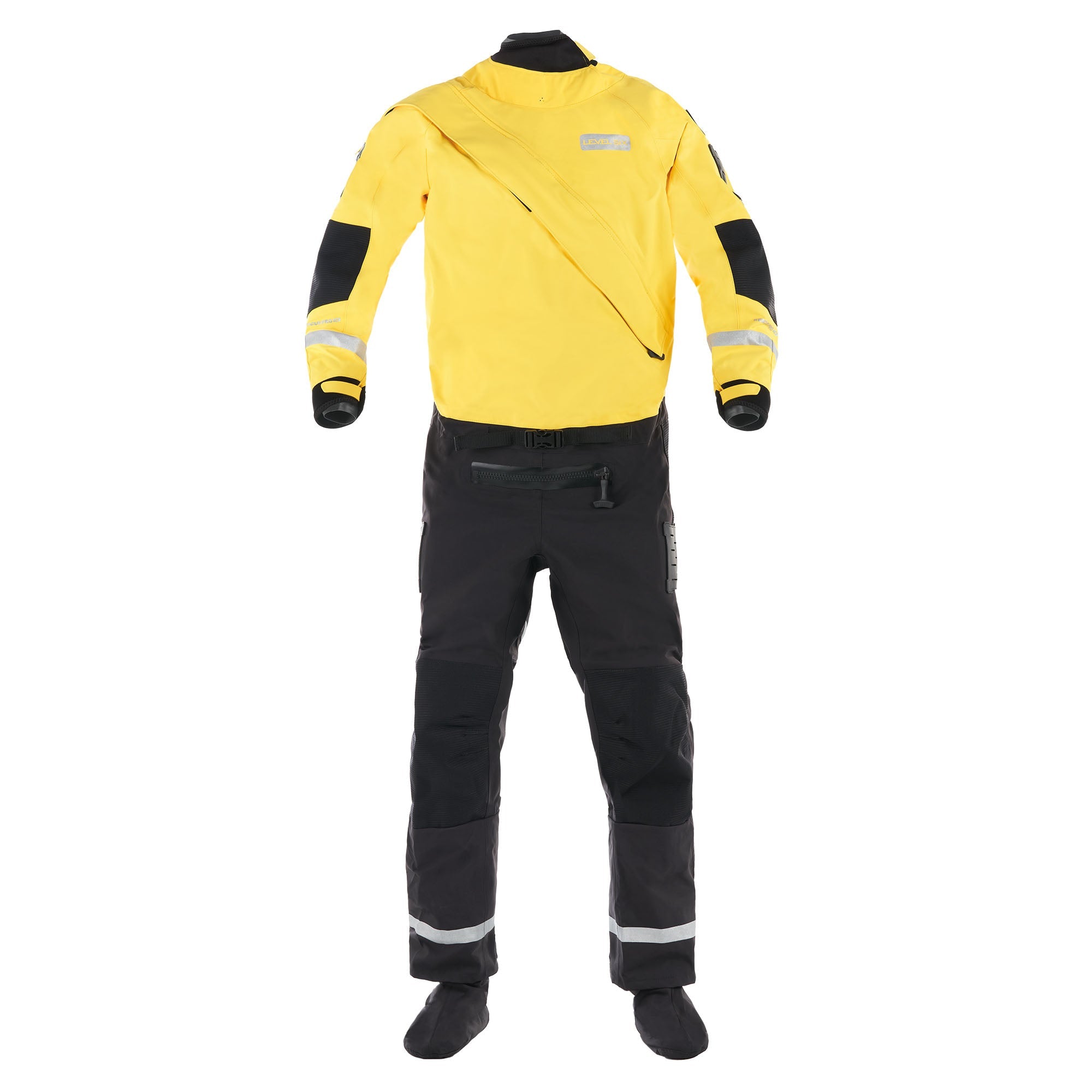 level-6-rescue-pro-ice-combinaison-tanche-jaune image 1