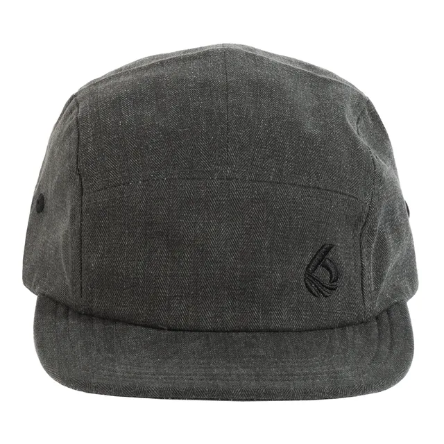 level-6-herring-five-panel-casquette-coal-coton-taille-unique image 1