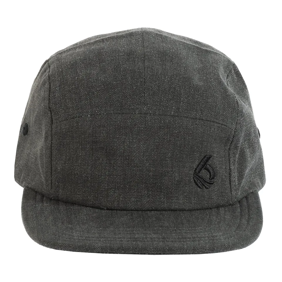 level-6-herring-five-panel-casquette-coal-coton-taille-unique image 1