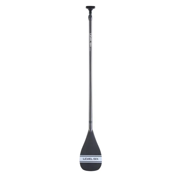 level-6-carbon-pagaie-sup-carbone-teardrop-silver image 1