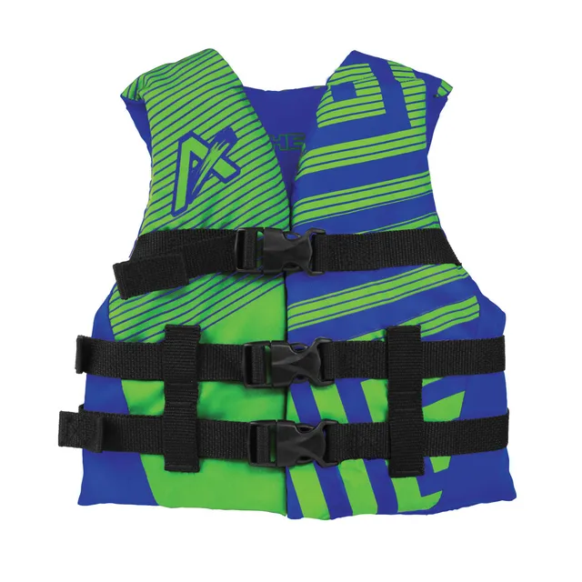 airhead-trend-gilet-de-sauvetage-enfant-vert-bleu-l-ger image 1