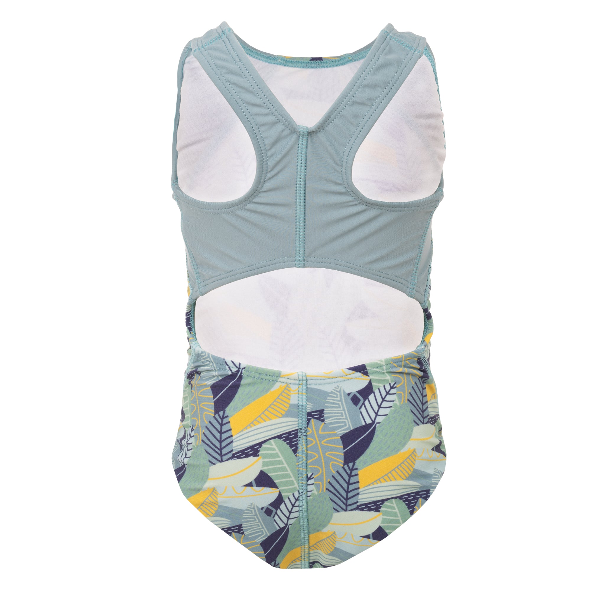 level-6-penny-maillot-une-pi-ce-enfant-foliage-blue-upf-50 image 2