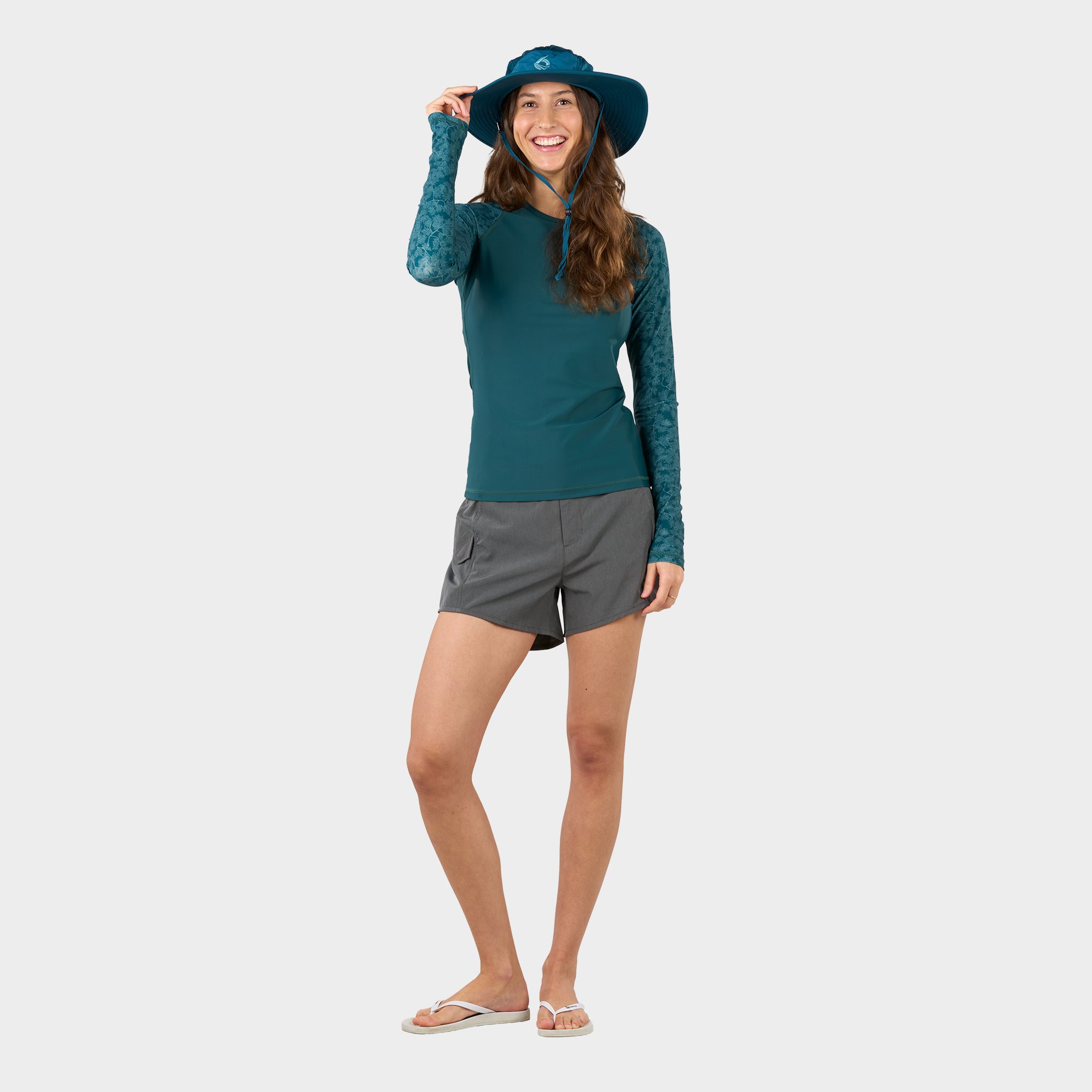 level-6-venus-rashguard-anti-uv-manches-longues-mint-flow-upf-50 image 6