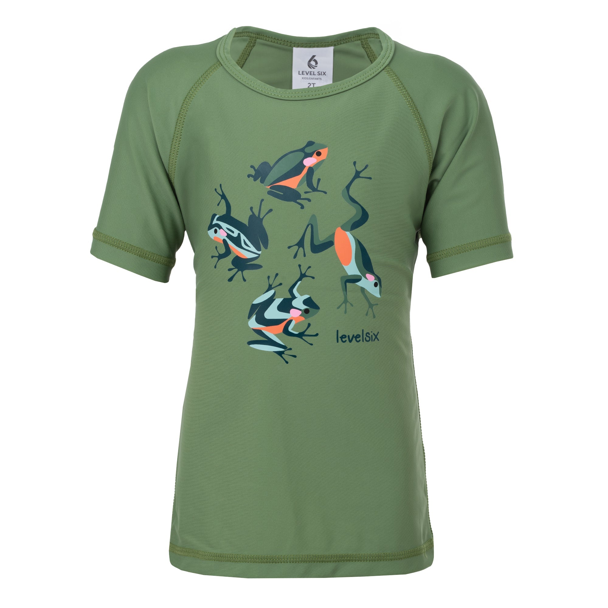 level-6-mackerel-t-shirt-anti-uv-enfant-manches-courtes image 2