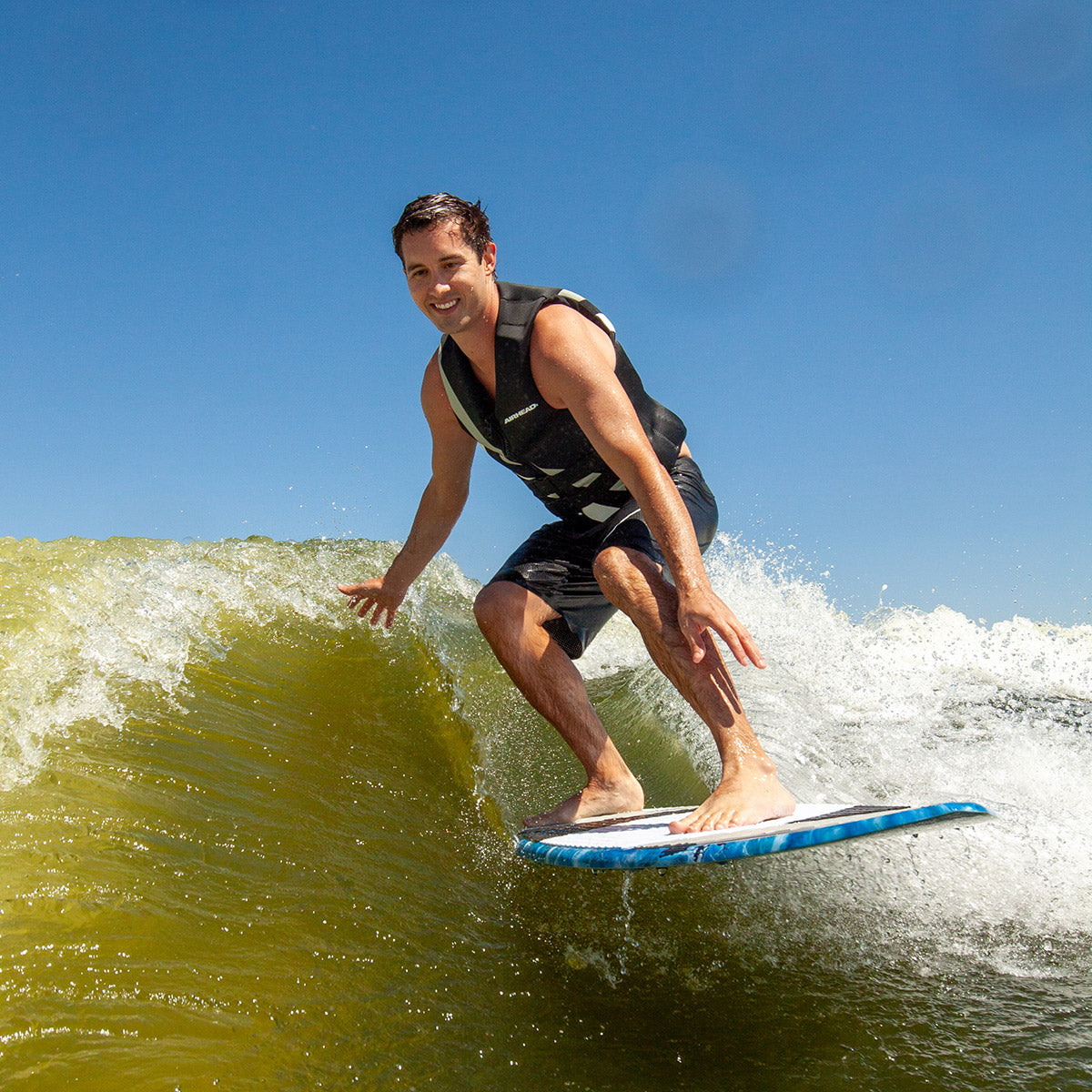 airhead-lake-effect-wakesurf-skim-style-planche-tri-fin image 4