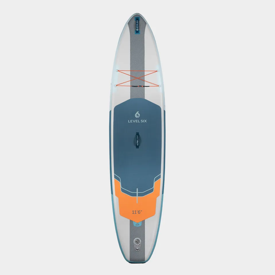 level-6-eleven-six-pack-paddle-gonflable-11-6-tangerine image 1