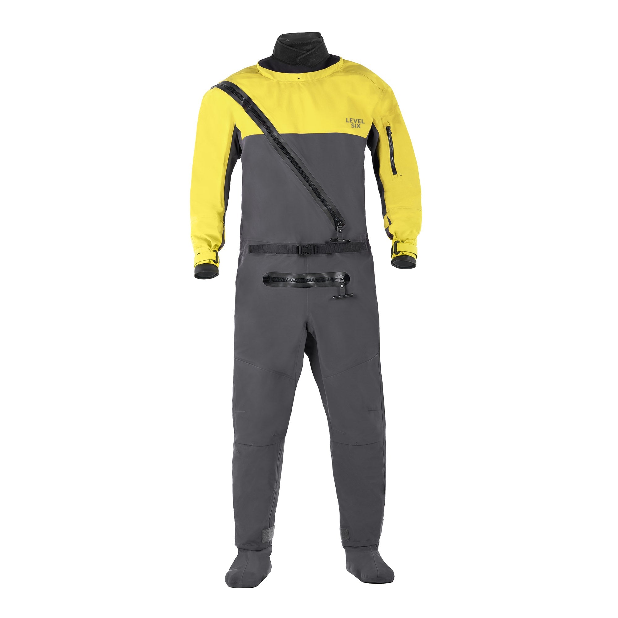 level-six-loki-combinaison-tanche-citron-sans-latex-pfas image 1