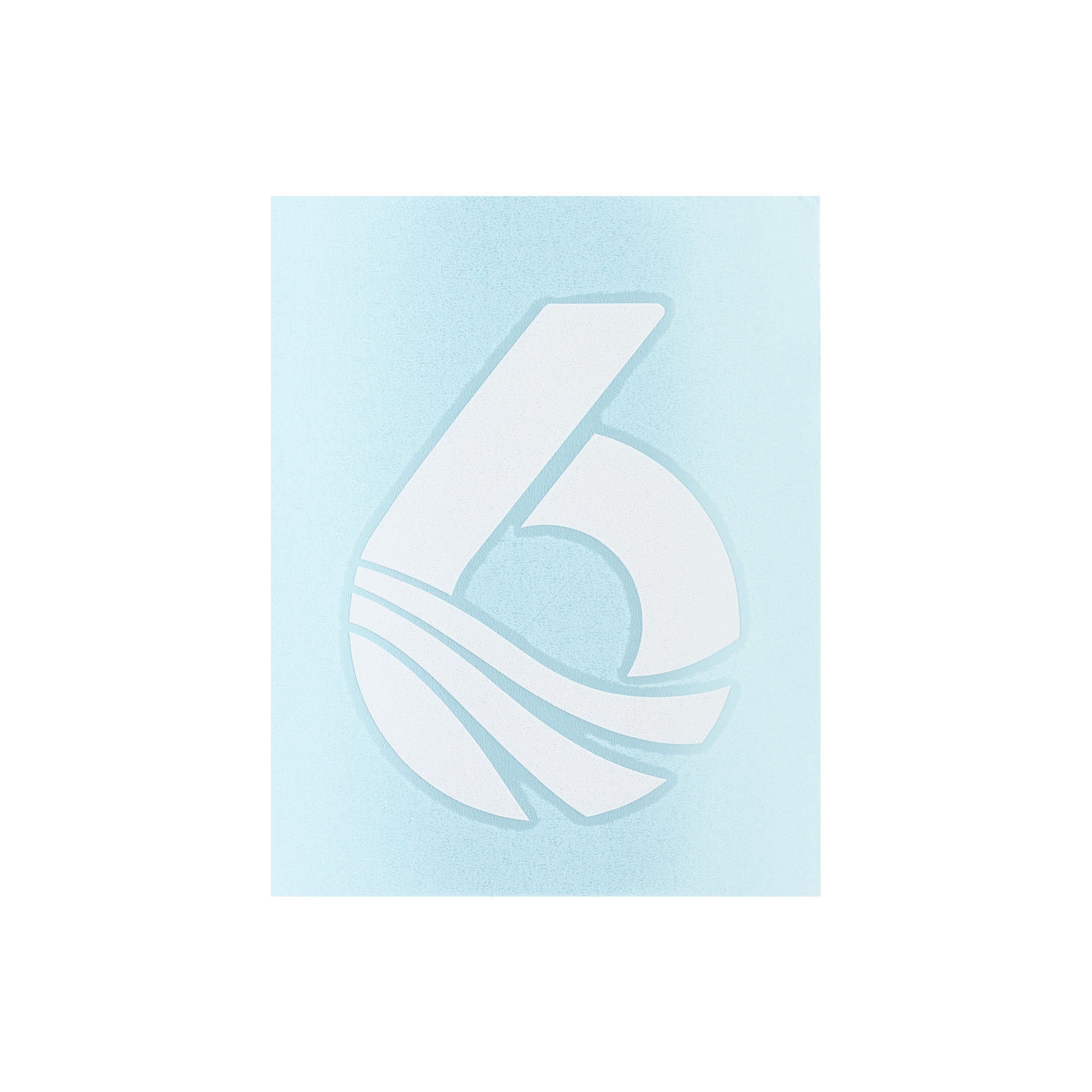 level-6-6-logo-transfer-sticker-autocollant-noir image 2