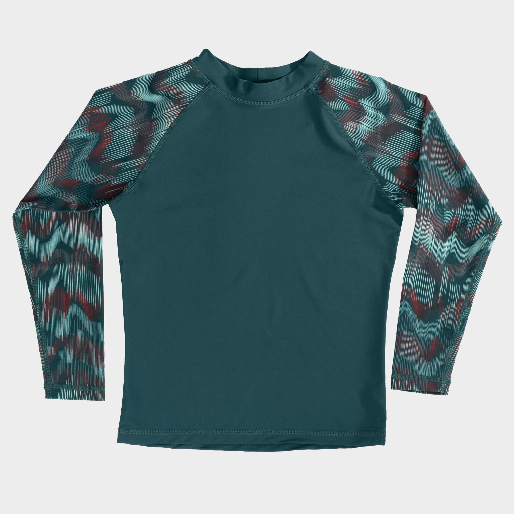 level-6-slater-t-shirt-anti-uv-enfant-10y-deep-teal-upf-50 image 2