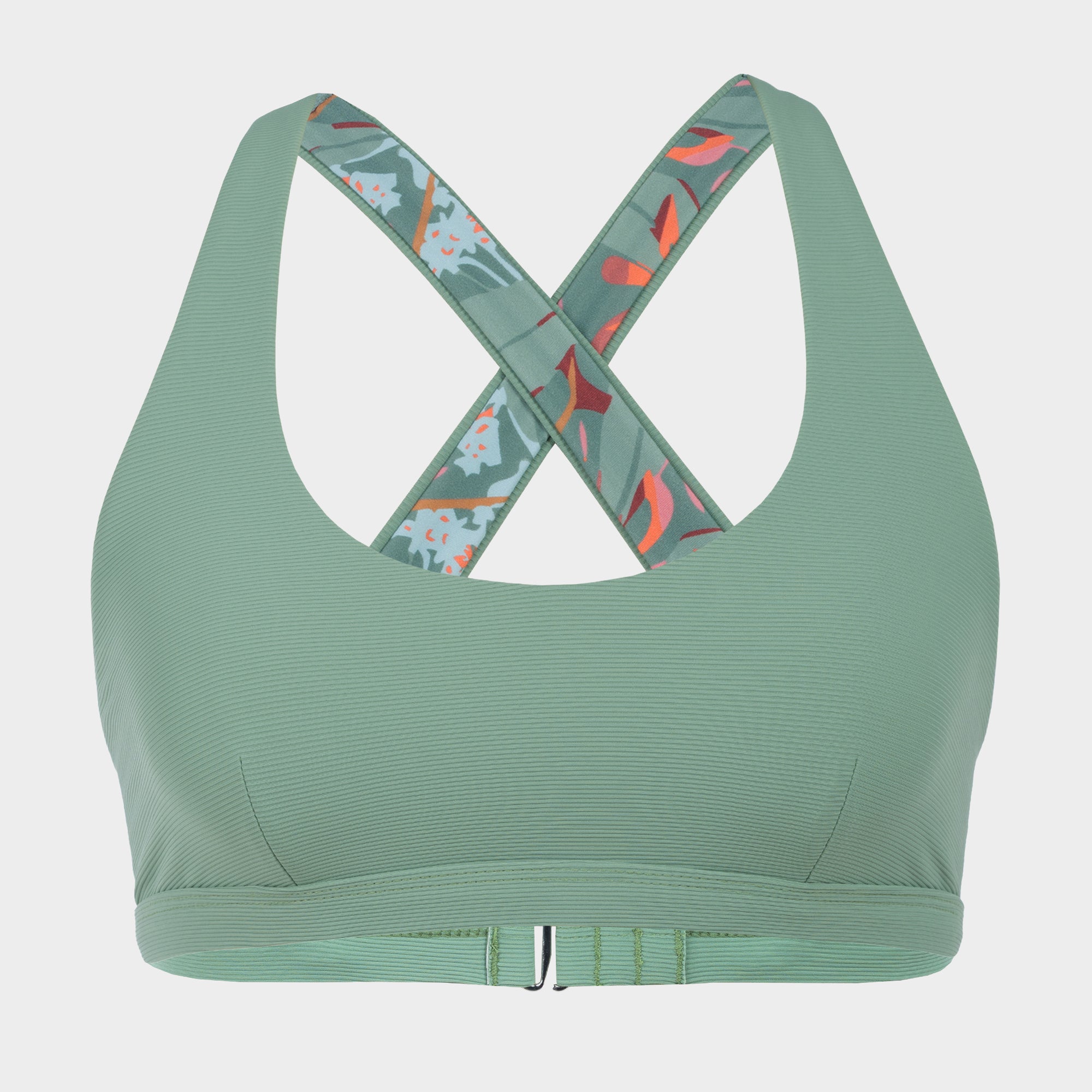 level-6-daisy-haut-de-bikini-r-versible-shale-green-maintien-moyen image 1