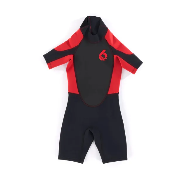 level-six-shorty-combinaison-n-opr-ne-enfant-rouge-2mm image 1