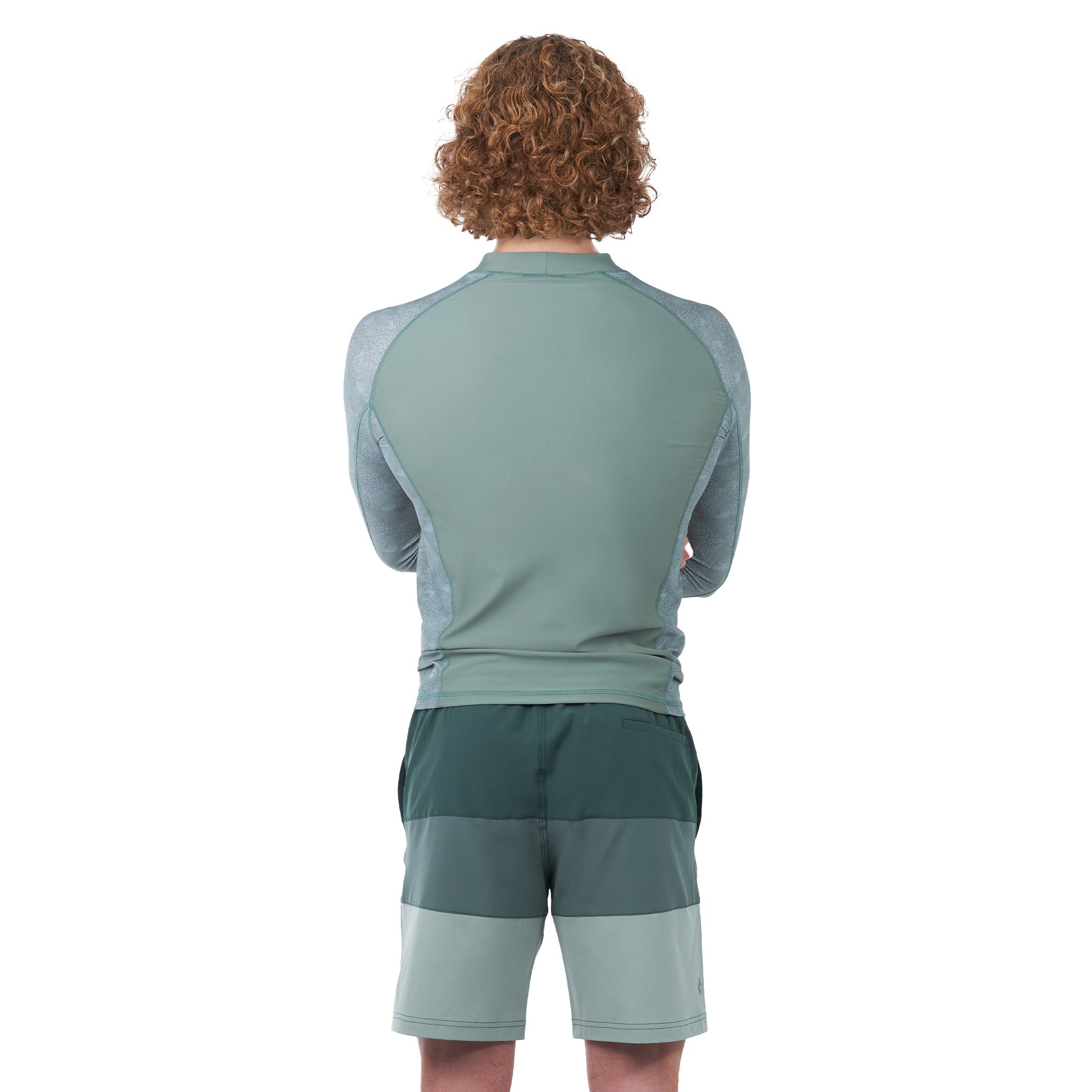 level-6-mercury-rashguard-lycra-homme-smoke-blue-upf-50 image 8