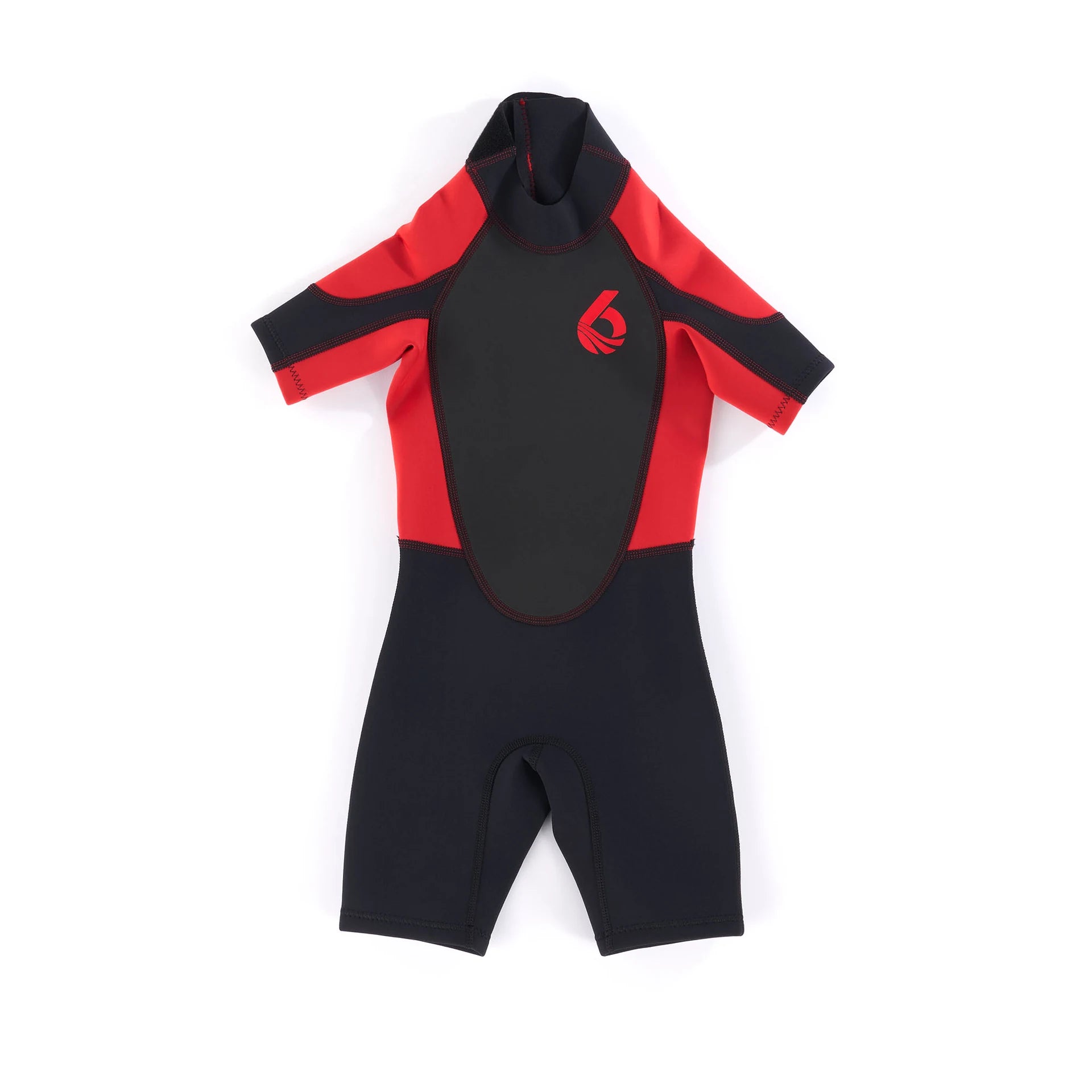 level-six-shorty-combinaison-n-opr-ne-enfant-rouge-2mm image 1