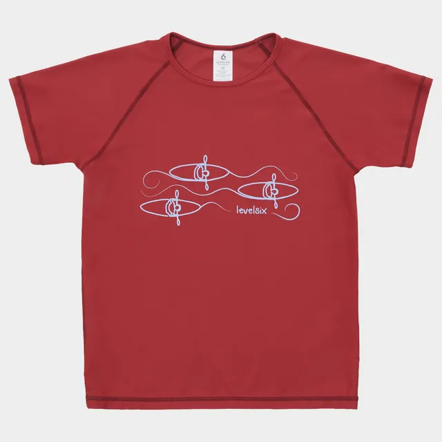 level-6-bodhi-t-shirt-anti-uv-enfant-red-pear-upf-50 image 1
