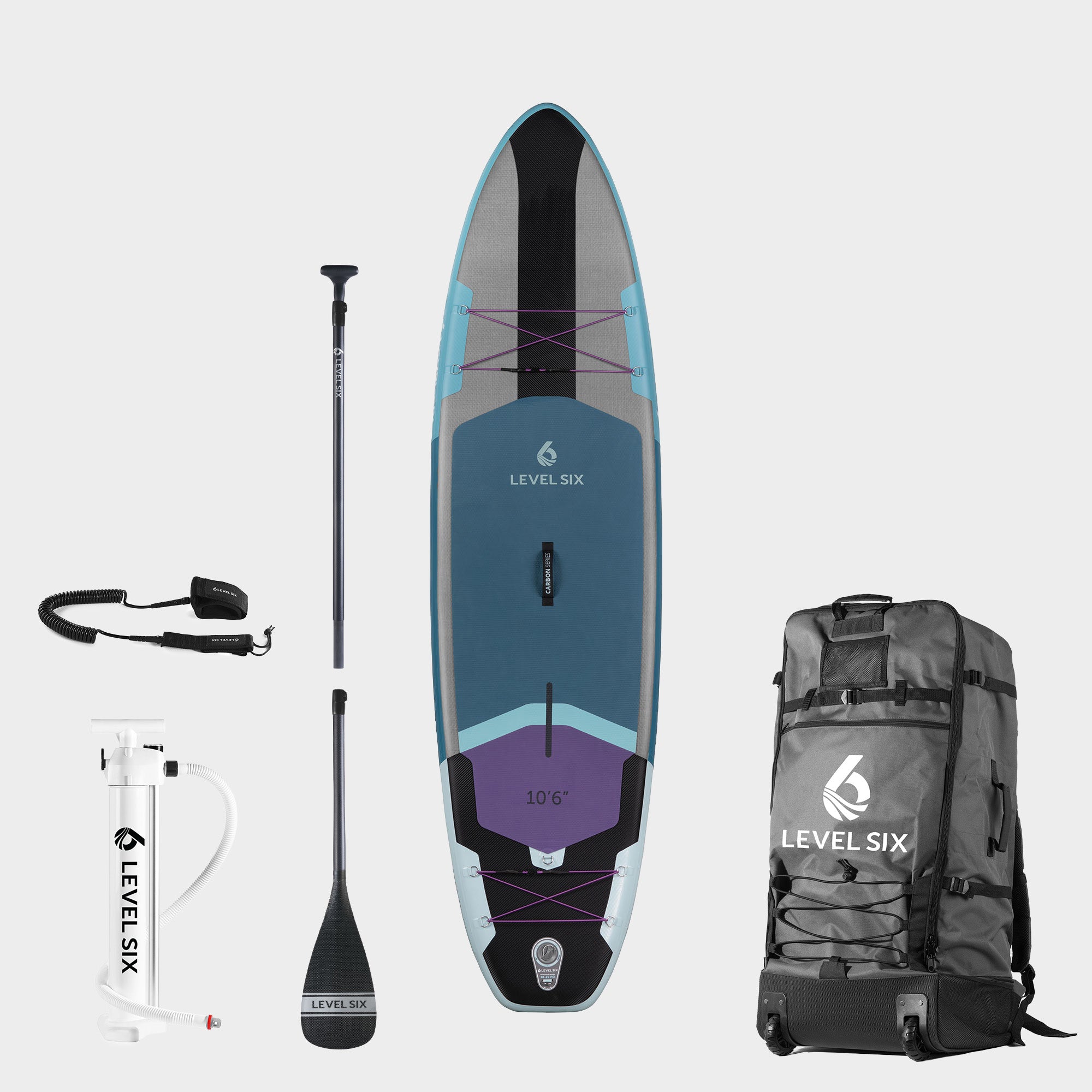 level-6-ten-six-carbon-stand-up-paddle-violet image 2