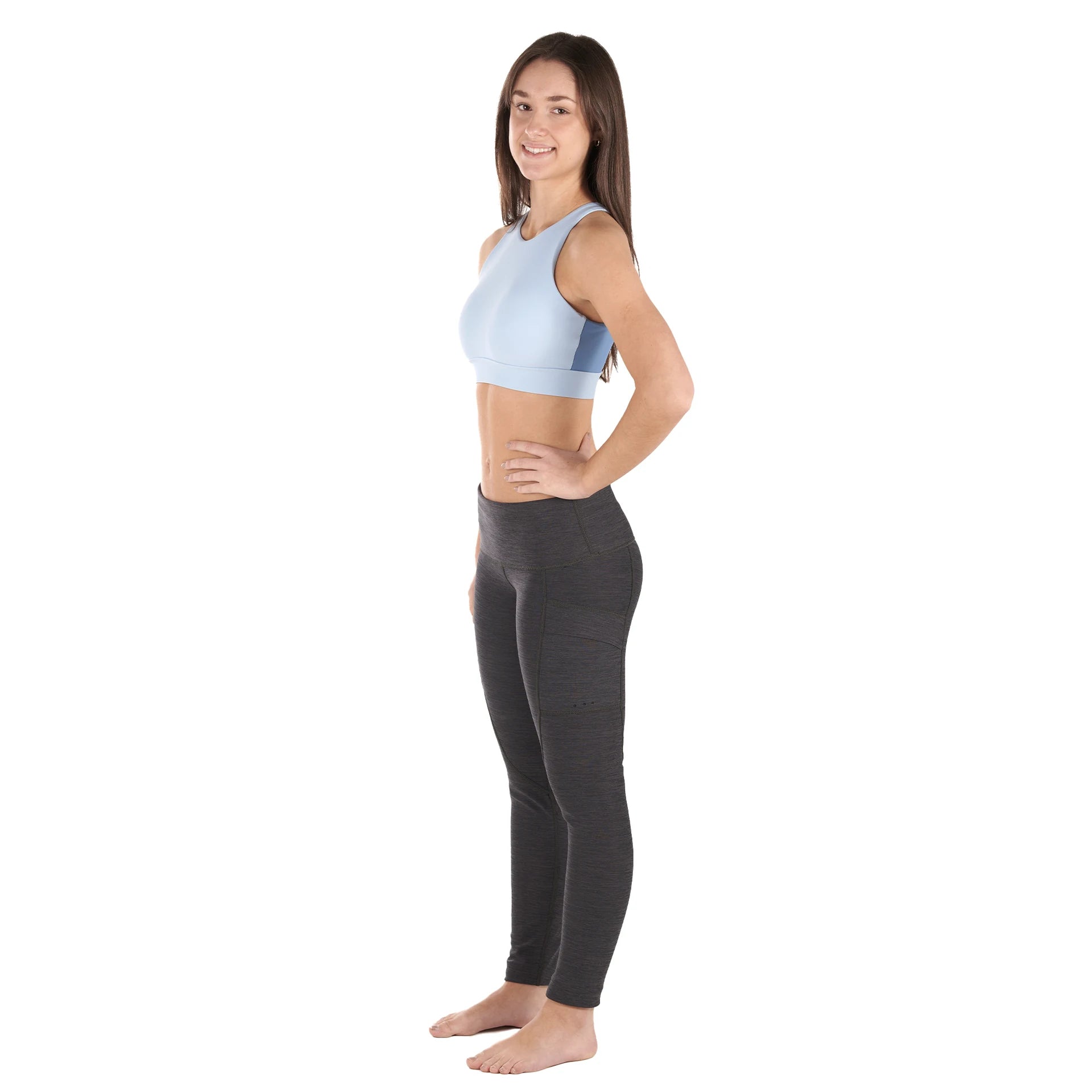 level-6-sombrio-pantalon-n-opr-ne-femme-black-heather-0-5mm image 2