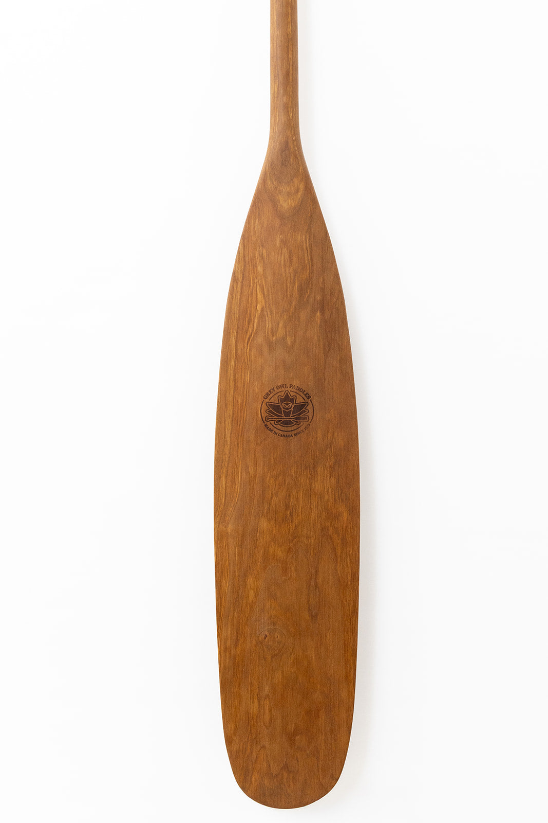 grey-owl-traditional-paddles-chieftain-pagaie-cano-cerisier-huil image 1