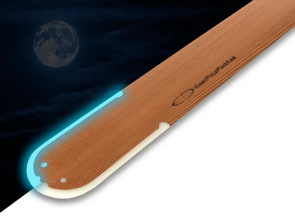 east-pole-nanook-boneedge-glow-pagaie-groenlandaise-lumineuse-220-cm image 1