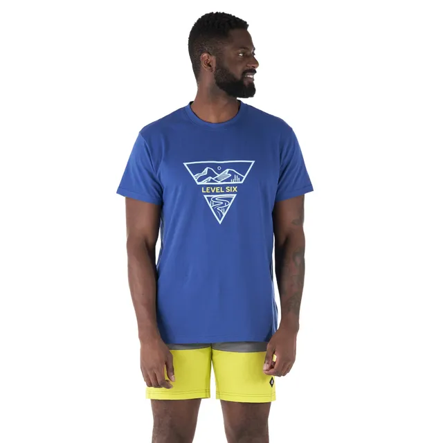 level-six-mountain-tee-t-shirt-riviera-anti-uv-upf-30 image 1