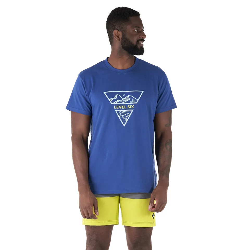level-six-mountain-tee-t-shirt-riviera-anti-uv-upf-30 image 1