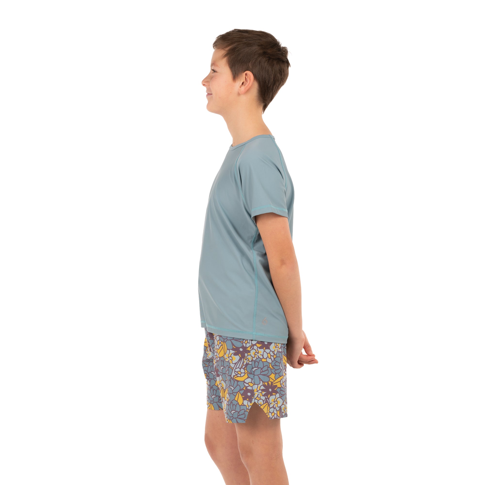 level-6-bodhi-t-shirt-anti-uv-enfant-smoke-blue-upf-50 image 3
