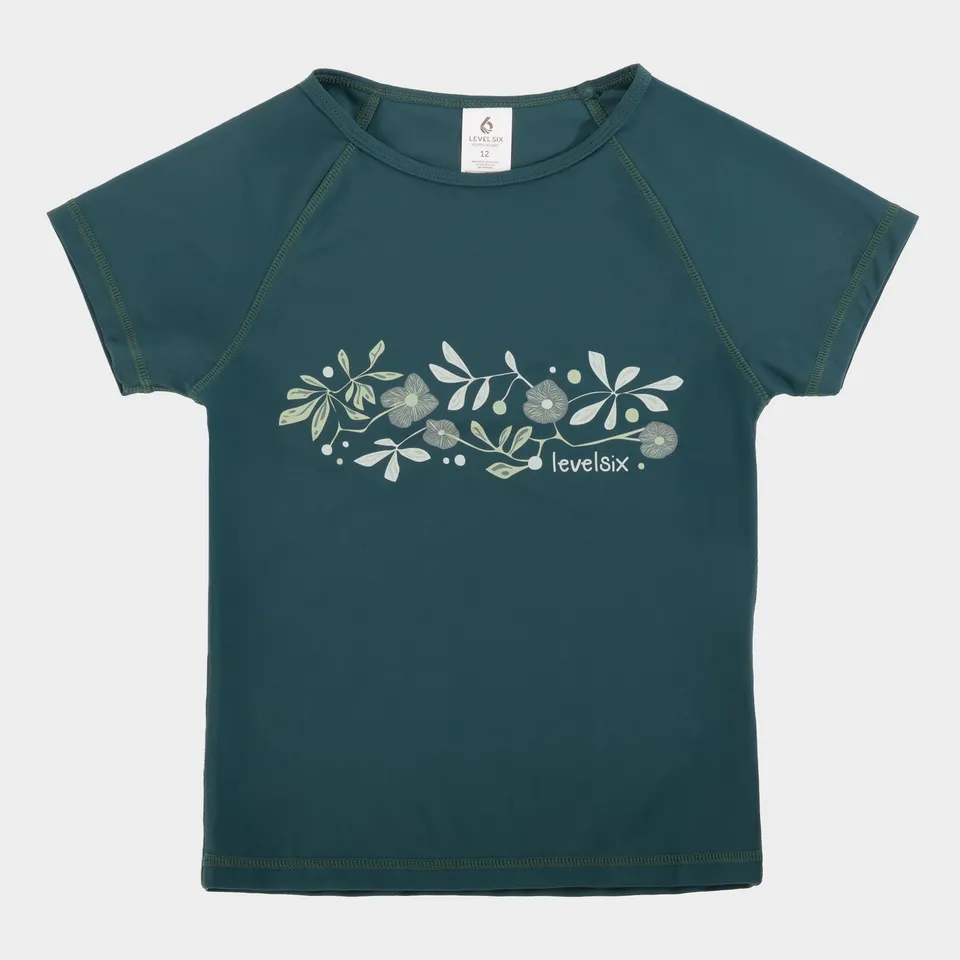 level-6-eden-t-shirt-anti-uv-enfant-bleu-10-ans image 1