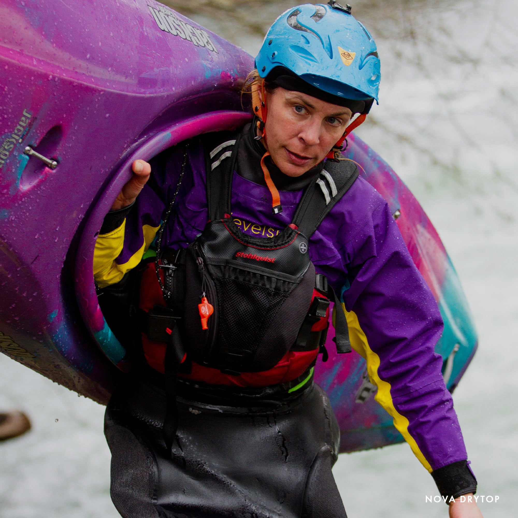 level-6-nova-haut-kayak-tanche-femme-crater-blue image 3