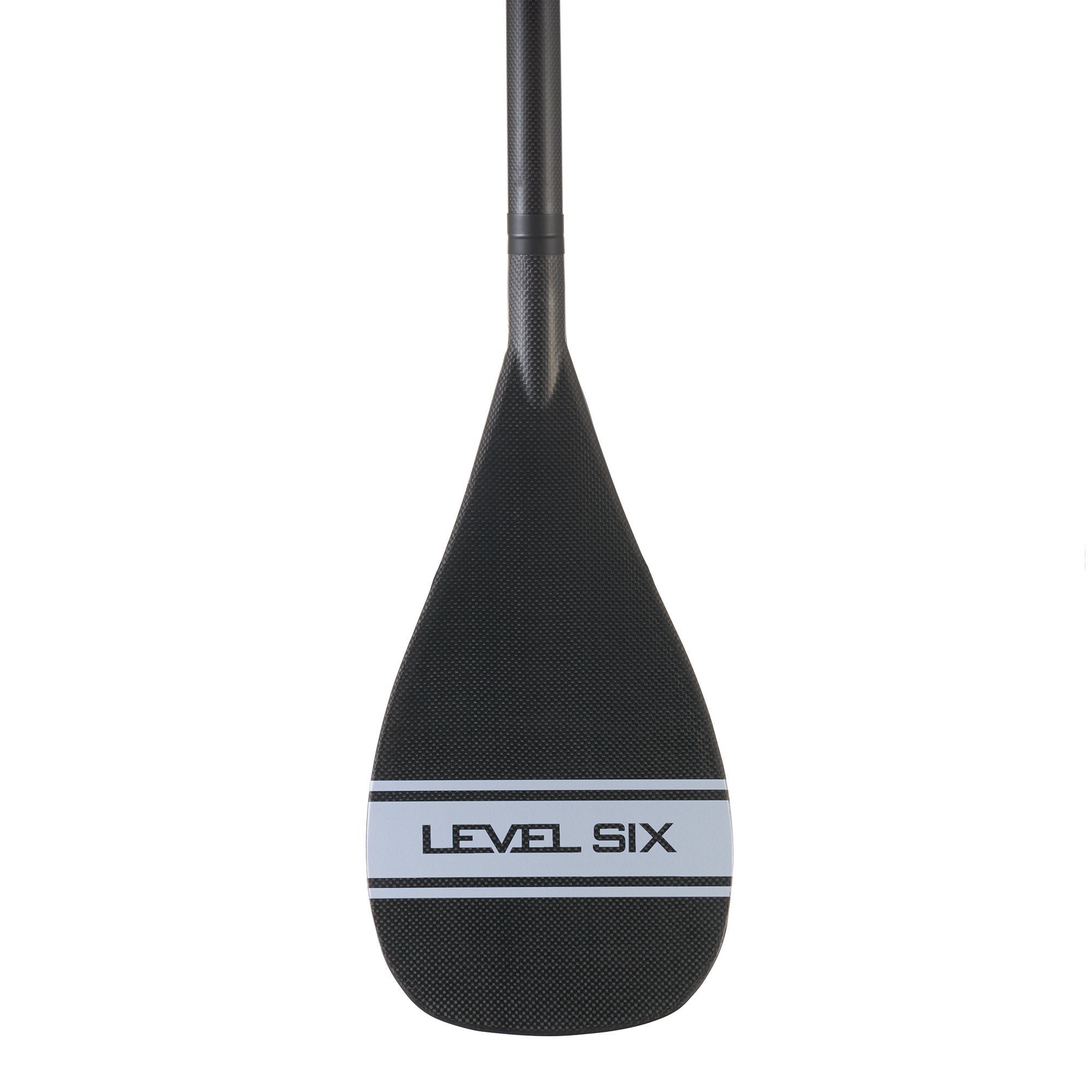 level-6-carbon-pagaie-sup-carbone-teardrop-silver image 2