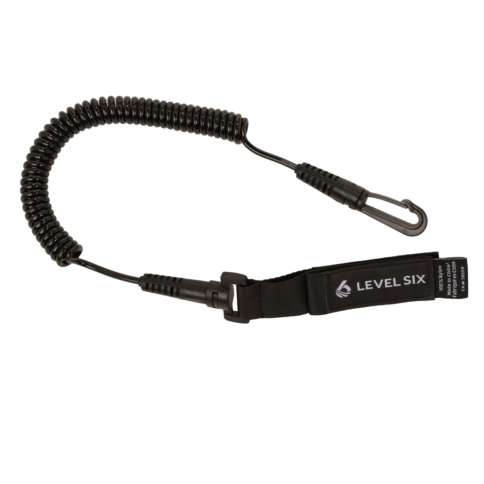 level-6-sup-accessories-leash-pagaie-spiral-50-200-cm image 1