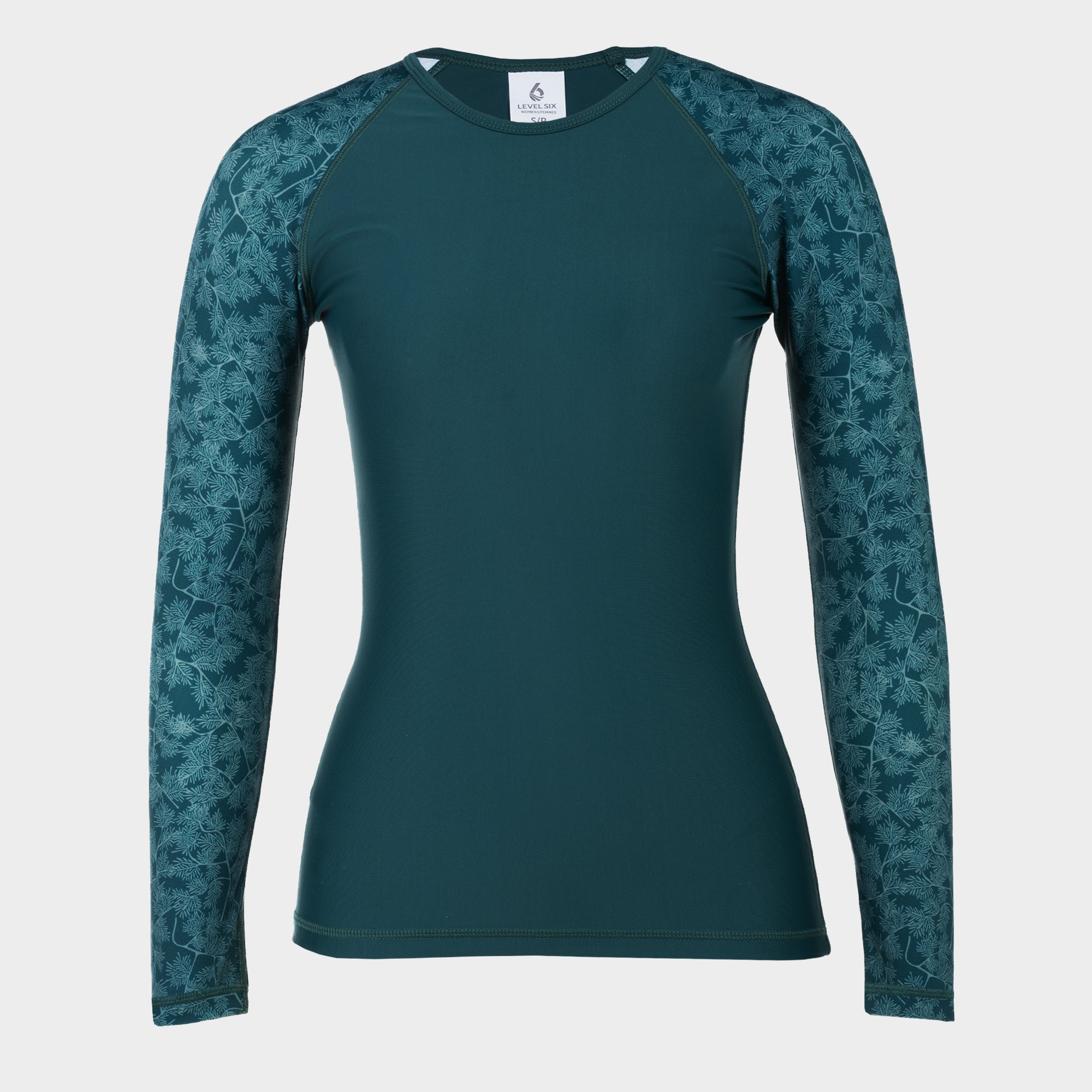 level-6-venus-rashguard-anti-uv-manches-longues-mint-flow-upf-50 image 2