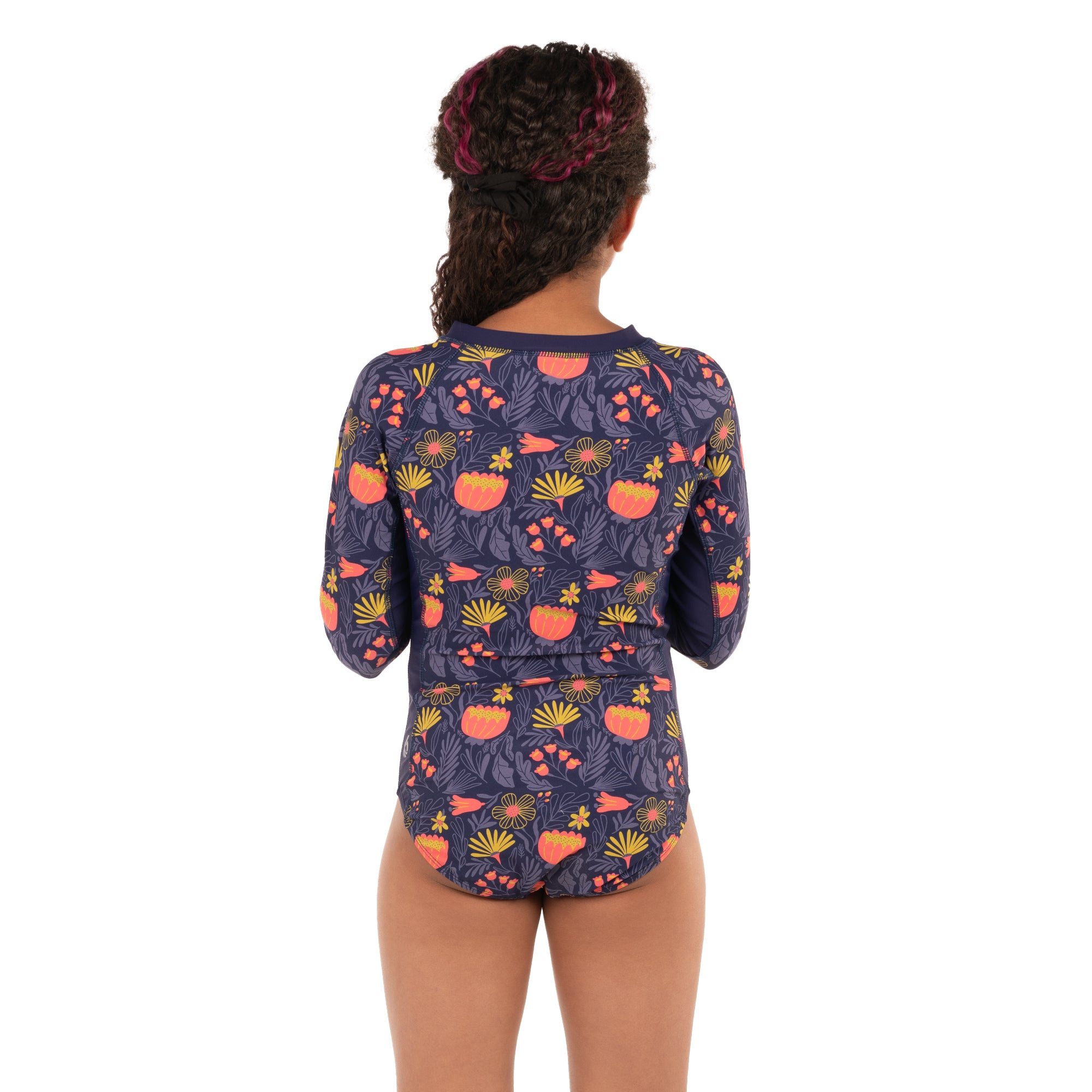 level-6-daphne-maillot-fille-manches-longues-corail-10y image 3