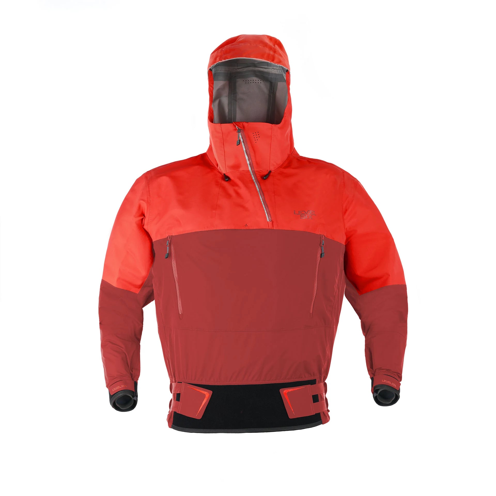 level-6-juneau-haut-kayak-semi-tanche-citron-homme image 2