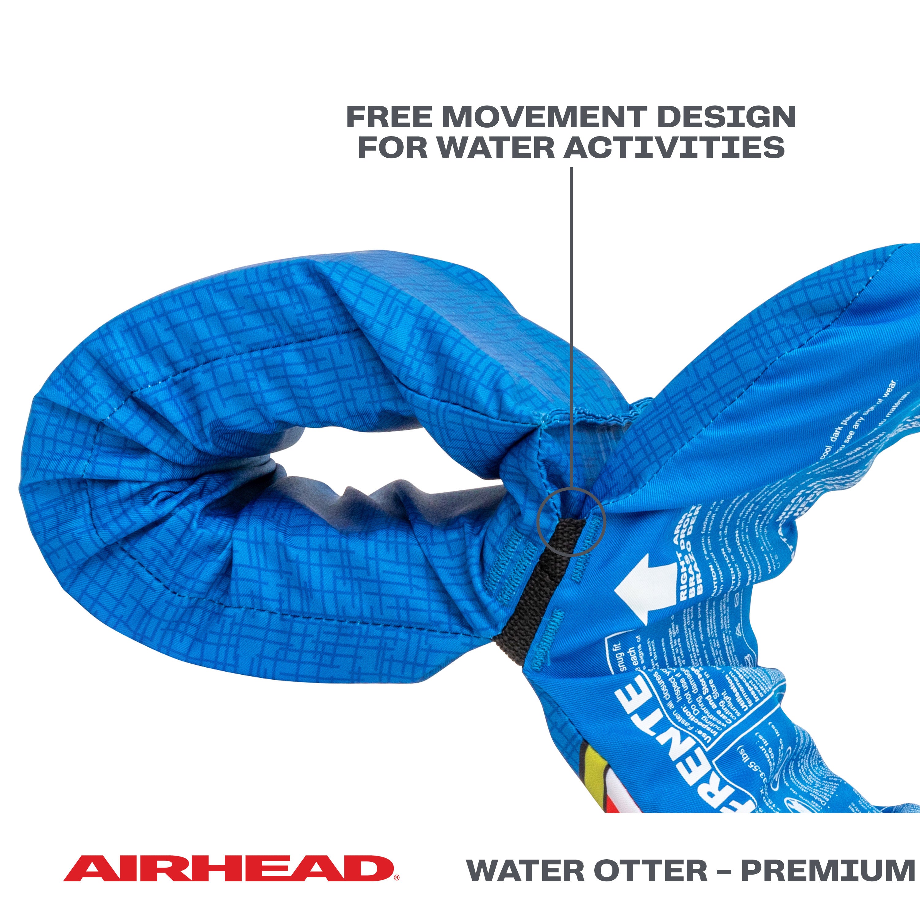 airhead-water-otter-premium-gilet-sauvetage-enfant-shark image 5