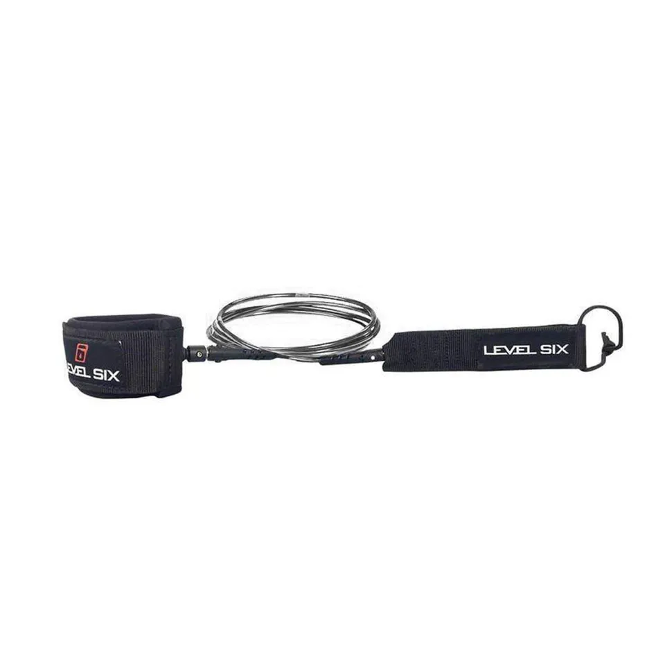 level-6-straight-leash-sup-cheville-noir-7-pieds image 1