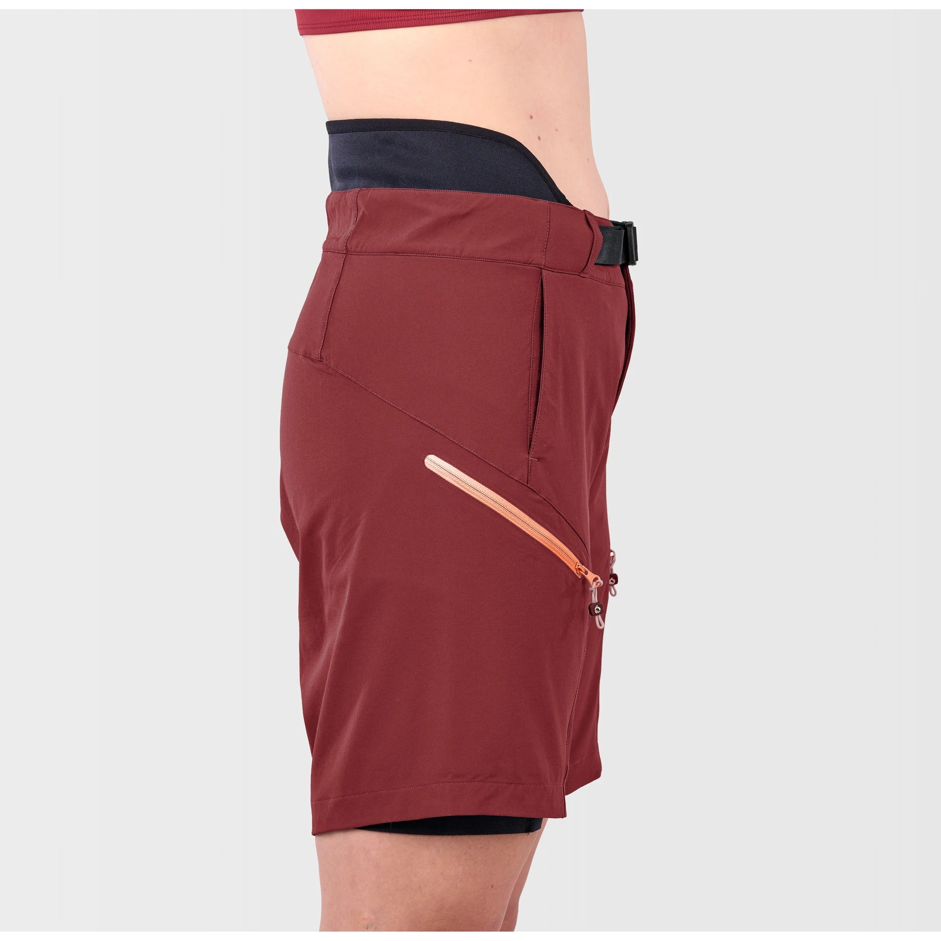 level-6-delta-boardshort-femme-doubl-n-opr-ne-7in-rouge image 5