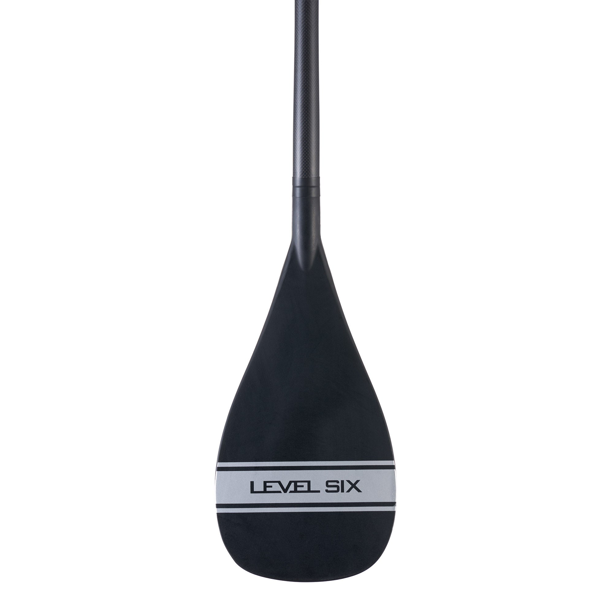 level-6-sup-paddles-pagaie-carbone-3-parties-silver-lame-fibre image 3